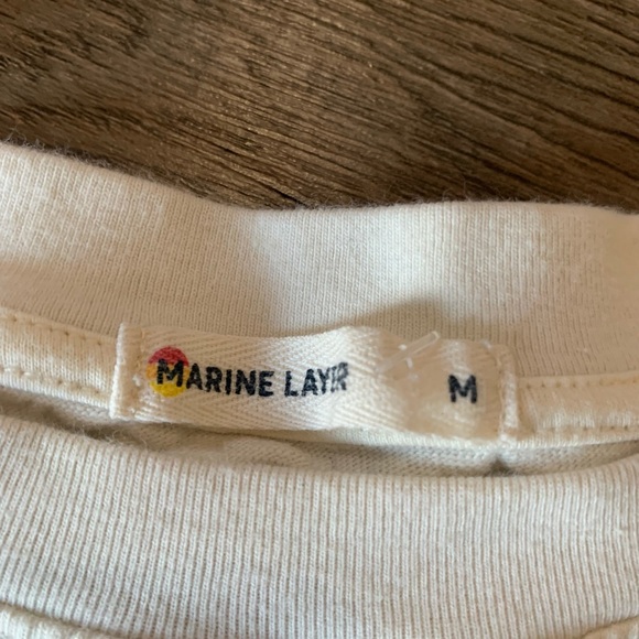 Marine Layer Sadie Vintage Slub Crop Tee - Picture 3 of 4